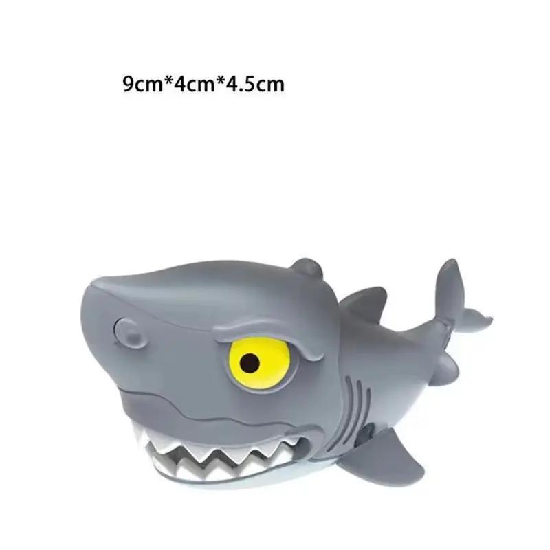 Jurassic Finger Biting Dinosaur Model Toys for Boys Triceratops Tyrannosaurus Ankylosaurus Tricky Interactive Animals Dino Toy