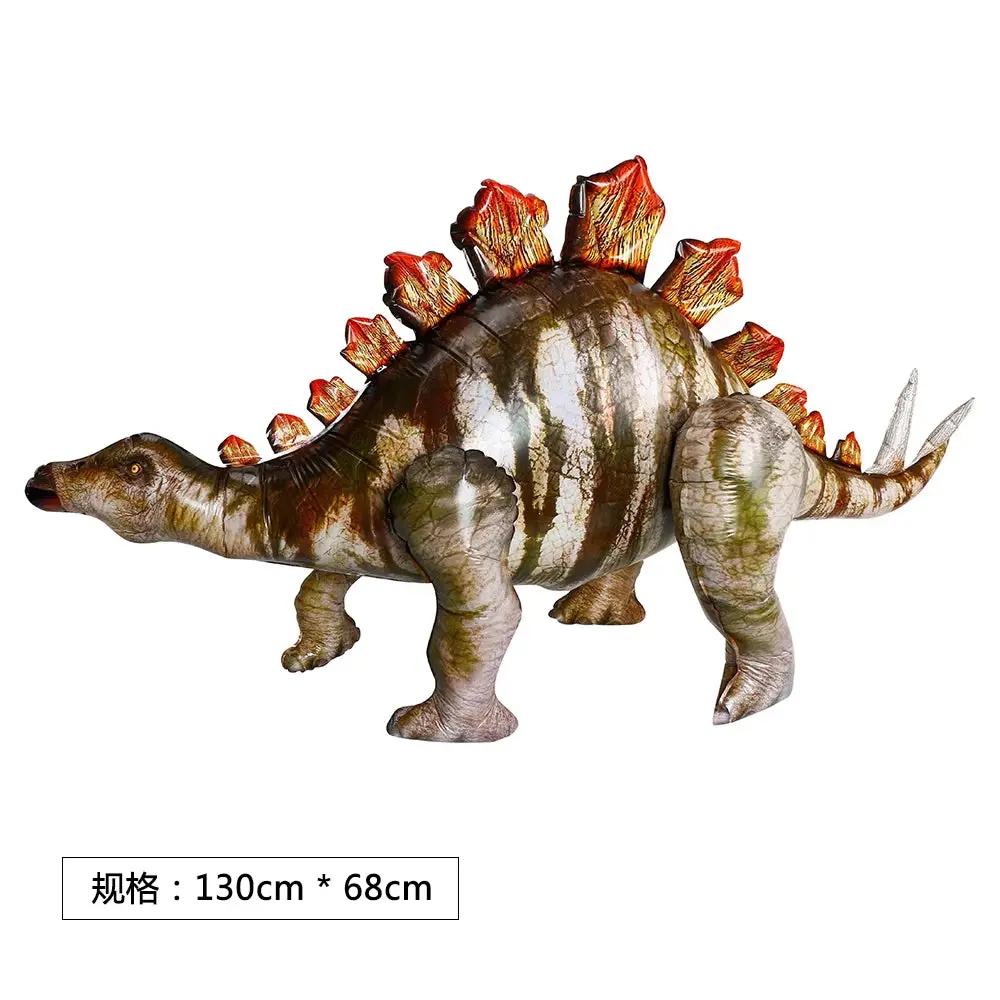 3D Large Walking Dinosaur Foil Balloons Jungle Animal Boys Birthday Party Decors Jurassic Standind Dragon Kids Toys Air Globos