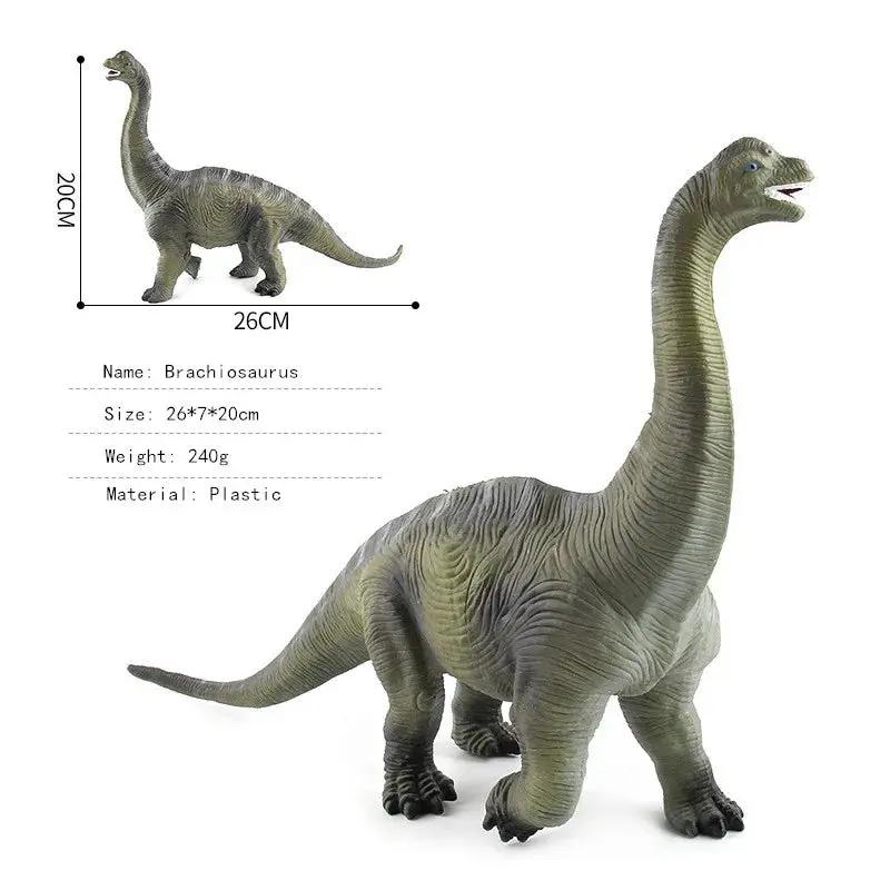 Simulation Dinosaur Toys Plastic Gorilla Toys Dinosaur Animals Model Brachiosaurus Plesiosaur Action Figures Kids Boy Gift
