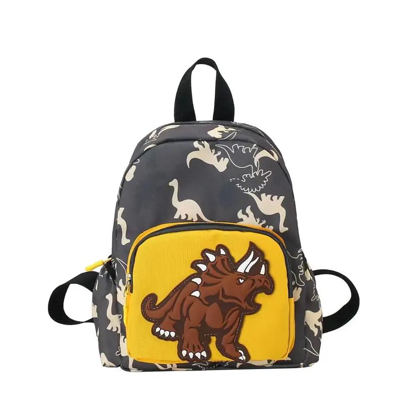 Kindergarten Backpack for Boys Fashion Dinosaur School Backpacks Cartoon Print Casual Kids School Bag Girls Schoolbags 3-8 Years