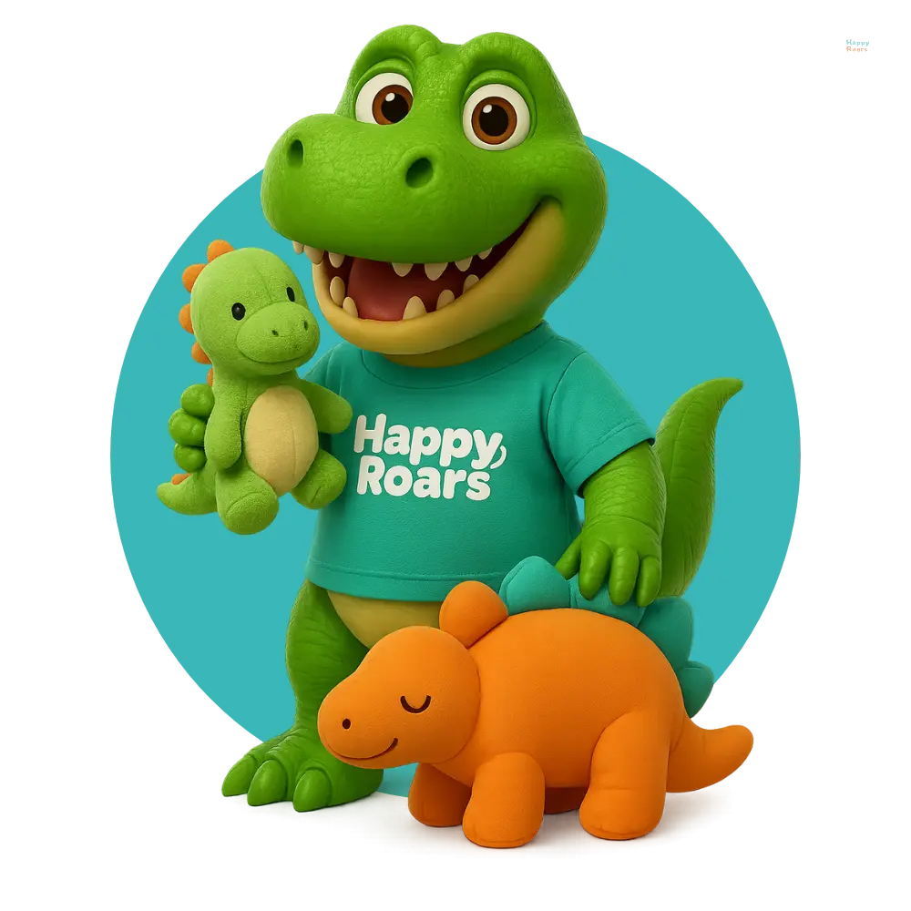 Plushies-Pillows Happy Roars