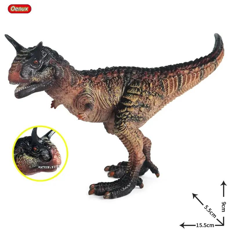 Jurassic D.Rex I.Rex Eoraptor Carnotaurus Figures Dinosaur Brinquedo Tyrannosaurus Model Collection PVC Toy Kids Gift