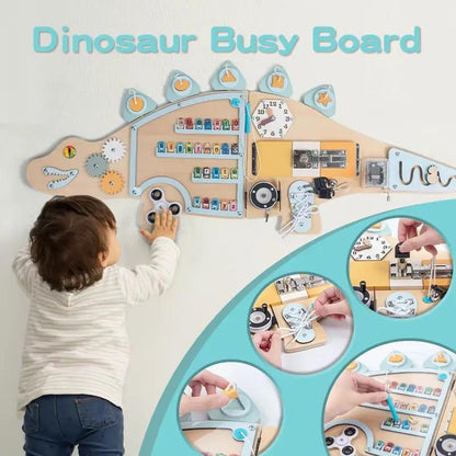 Montessori Education Wall Game Puzzle Children Toy Math for Kids Interactive Toys Busy Board Games Sensory Toy Baby Accessories