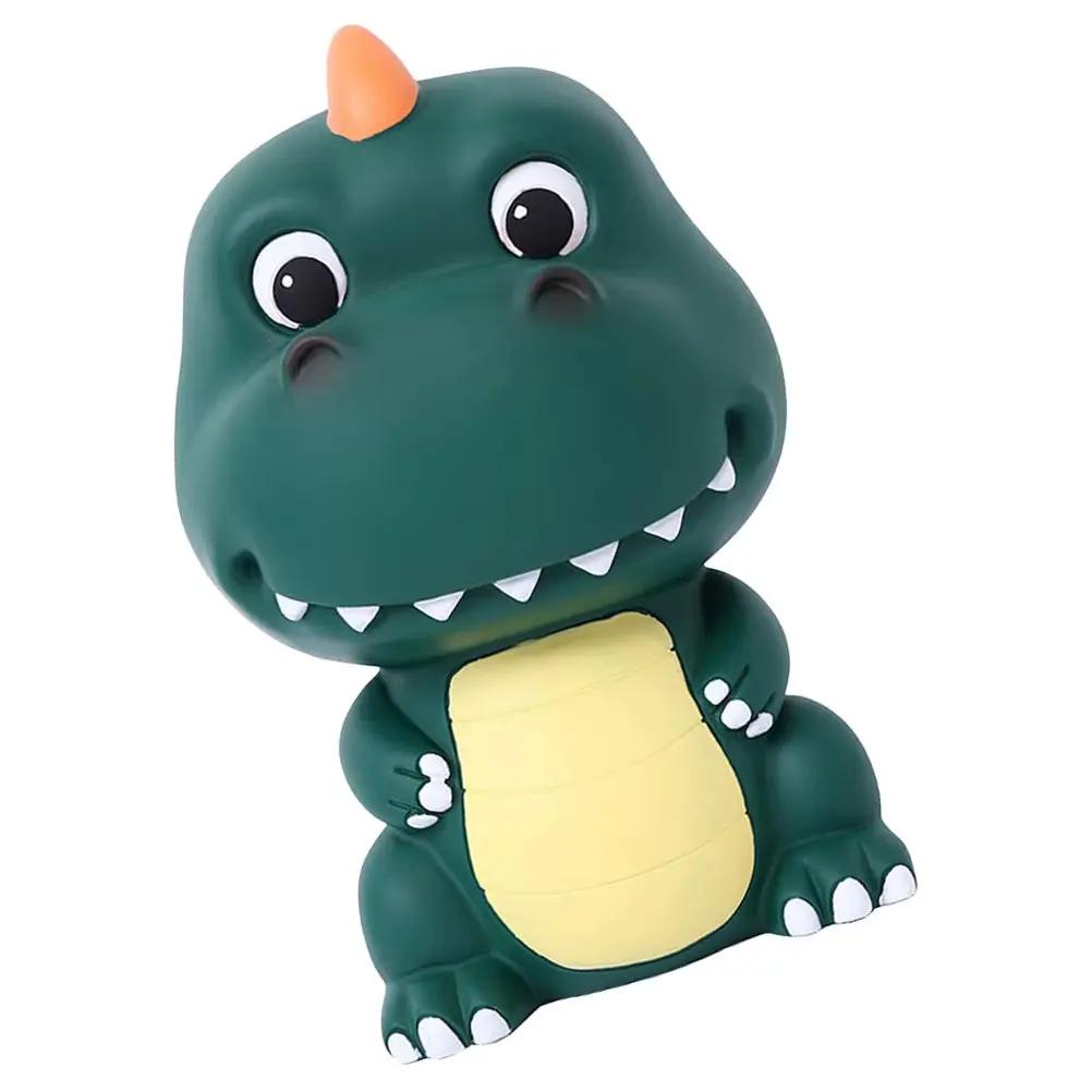 Dinosaur Shape Enamel Piggy Bank Creative Cartoon Animal Saving Jar Money Coin Bank Home Decoration Storage Box Christmas Gifts