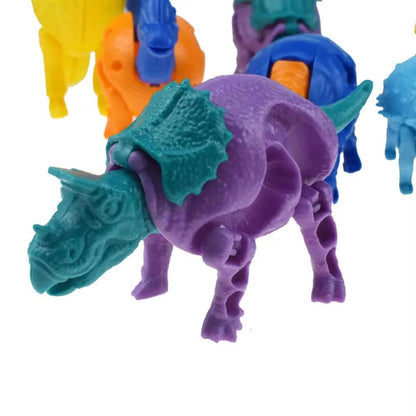 Creative Anime Deformation Toy Carbot Egg Automatic Transform Dinosaur Egg Boys Deformation Robot Tyrannosaurus