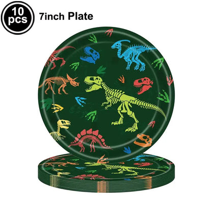 12/24/30Pcs Dinosaurs Silicone Wristbands Dinosaur Bracelet Dinosaur Party Favors Jurassic Themed Birthday Party Decoration