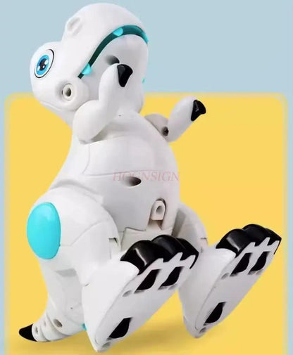 Children'S Electric Dinosaur Toys Baby Early Teaching Walking with Lights and Music Boys 1-3 Girls 6-Year-Old Baby