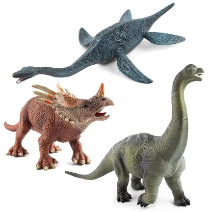 High Quality PVC Jurassic Dinosaurs World Action Figures Tyrannosaurus Brachiosaurus Rex Model Toy for Children Christmas Gifts