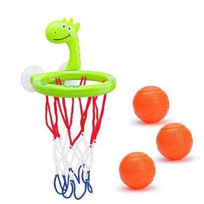 Baby Bath Toy Suction Cup Bathroom Bathtub Shooting Basketball Hoop with 3 Balls Children Toys Play Water Game Toys for Boy Gift