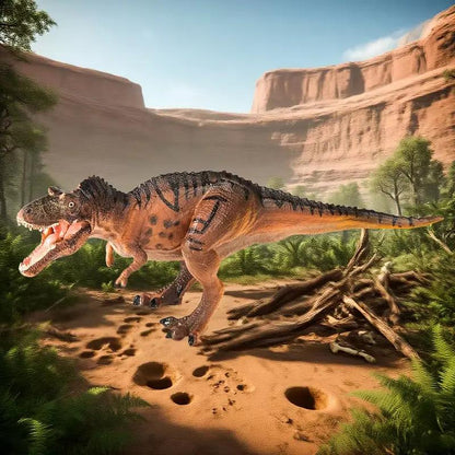 Jurassic D.Rex I.Rex Eoraptor Carnotaurus Figures Dinosaur Brinquedo Tyrannosaurus Model Collection PVC Toy Kids Gift