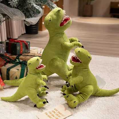 Simulation Fun Dinosaur Plush Doll Pillow Crocodile T-Rex Alligator Triceratops Plush Toy Home Decoration Gift for Children