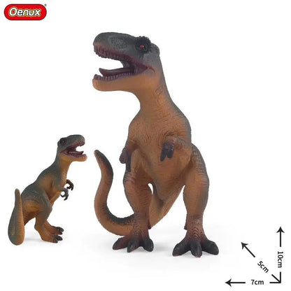 Jurassic D.Rex I.Rex Eoraptor Carnotaurus Figures Dinosaur Brinquedo Tyrannosaurus Model Collection PVC Toy Kids Gift