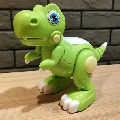 Children'S Electric Dinosaur Toys Baby Early Teaching Walking with Lights and Music Boys 1-3 Girls 6-Year-Old Baby