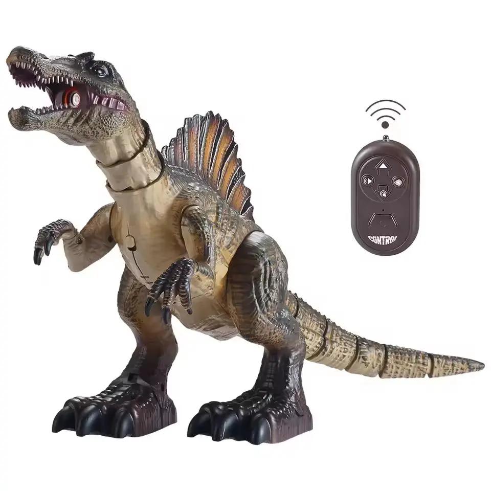 2.4G Rc Dinosaur Remote Control Dinosaur Have Sounding Spray Light Electric Toy Radio-Controlled Animal Child Birthday Toy Gift