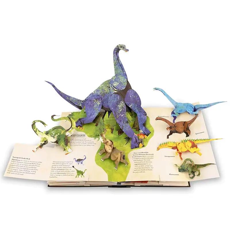 Encyclopedia Prehistorica Dinosaurs 3D Dinosaurs Model Book Kids Interest English Educational Picture Book Model Home Decoration