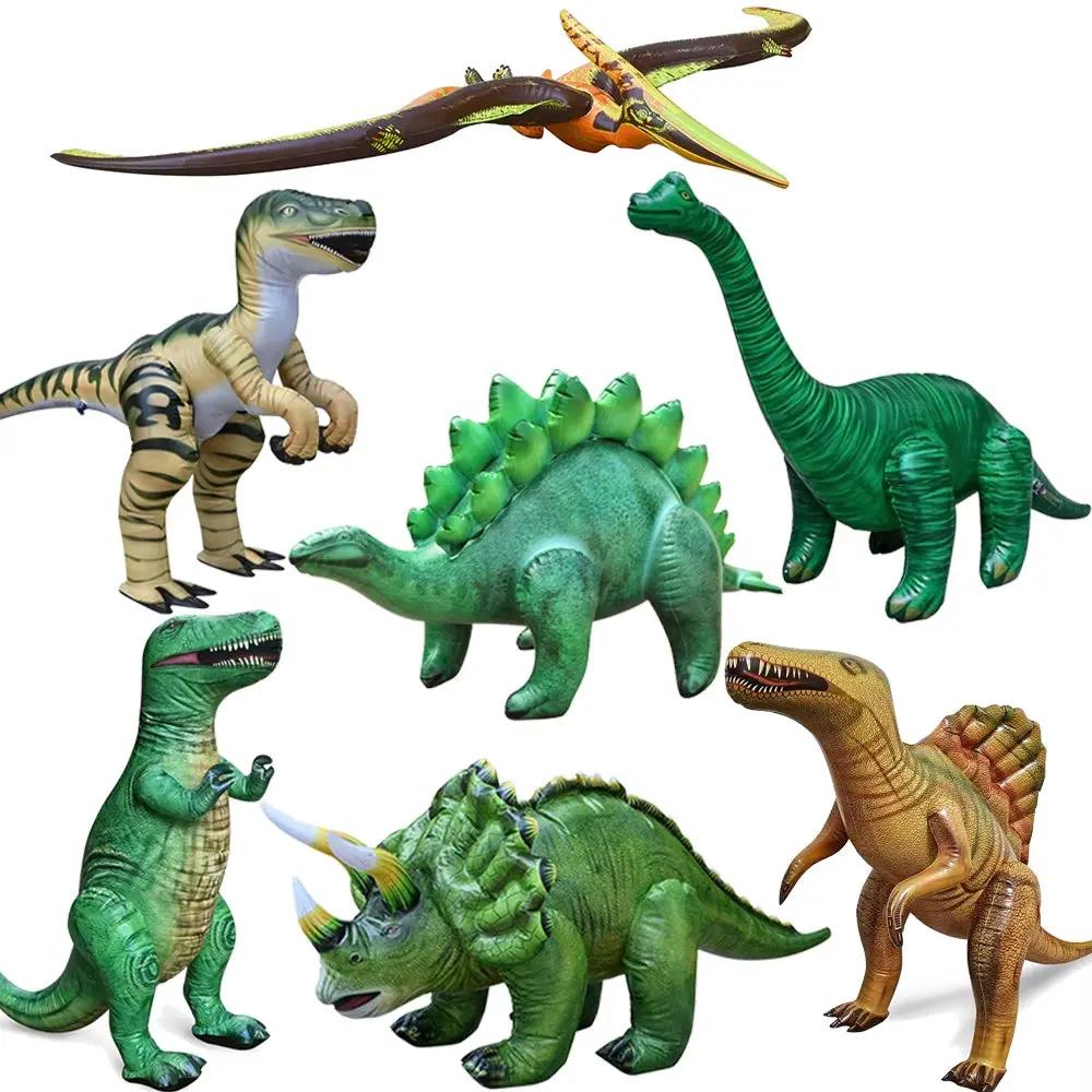 Giant Inflatable Dinosaur Toy,T Rex Dinosaur Balloon Dinosaur Toy Figure for Dino Theme Birthday Party Outdoor Decorations