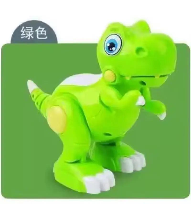 Children'S Electric Dinosaur Toys Baby Early Teaching Walking with Lights and Music Boys 1-3 Girls 6-Year-Old Baby