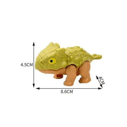 Jurassic Finger Biting Dinosaur Model Toys for Boys Triceratops Tyrannosaurus Ankylosaurus Tricky Interactive Animals Dino Toy