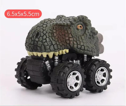 Dinosaur Toys Pull Back Cars Mini Monster Truck Car Toy Set for Kids Toddlers Boys Girls Gifts