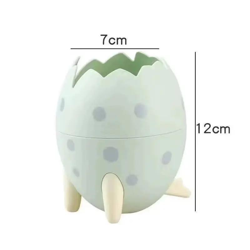 Cute Dinosaur Egg Detachable Pen Holder Organizer Pencil Pot Container Stationery Office Desktop Ornament Storage Box Kids Gift