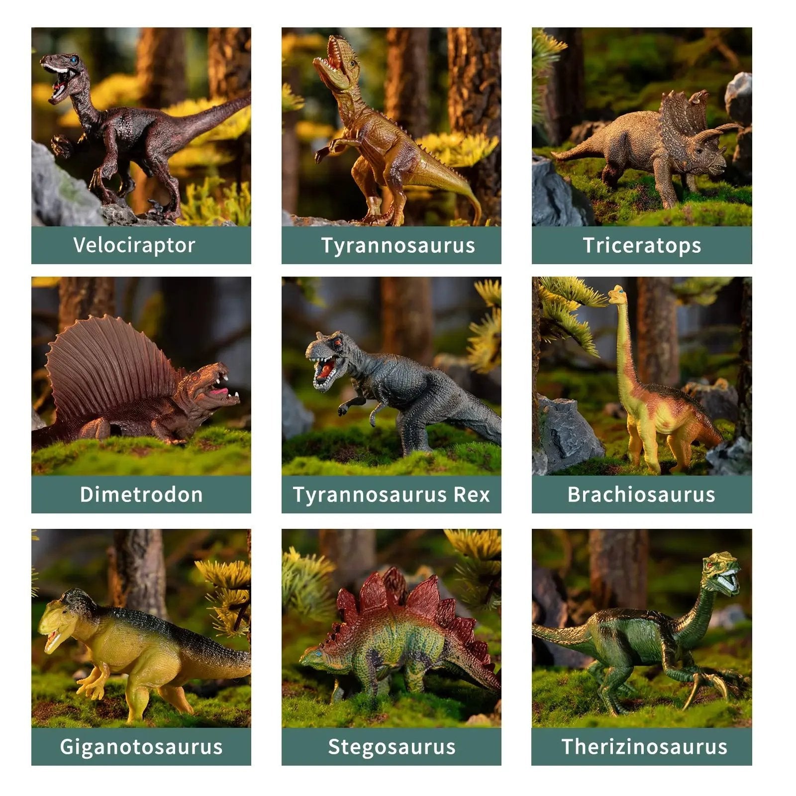 Simulated Dinosaur Toy Set Animal Solid Model Dinosaur Children'S World Educational Toys Dinosaur World Game Puzzle Toy Gifts