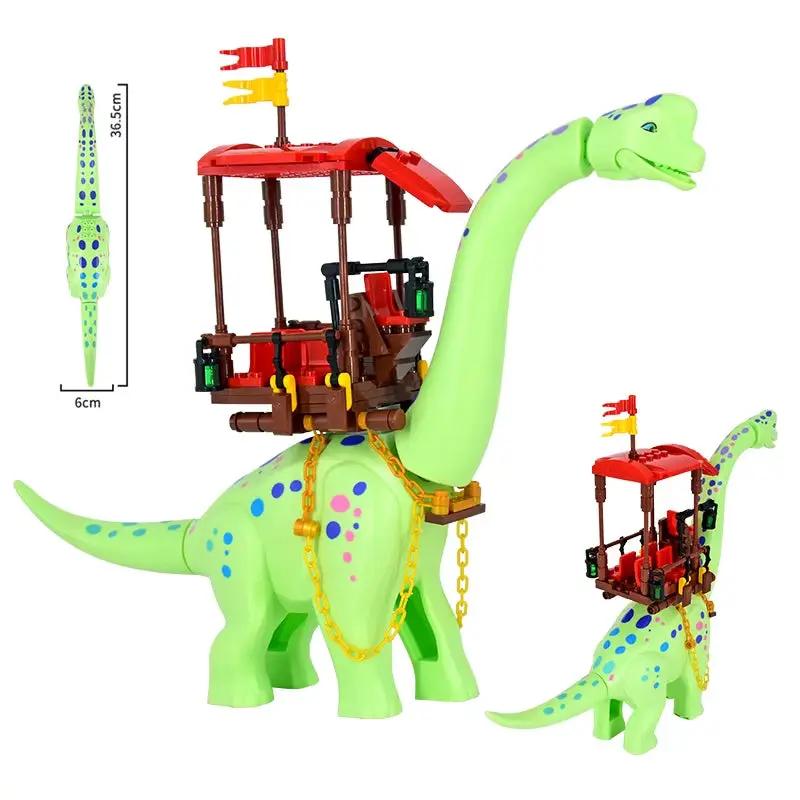 New Dinosaur Toy Park KL3301-3305 Jurassic Giant Brachiosaurus Wonder Plesiosaur 76960 Boys Assemble Building Blocks Christmas