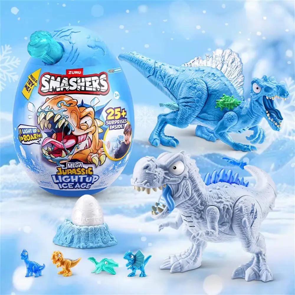 Smashers Glacier Dinosaur Escape Boy Assemble Dinosaur Toy Surprise Unboxing Birthday Gift Tyrannosaurus Rex Pterosaur