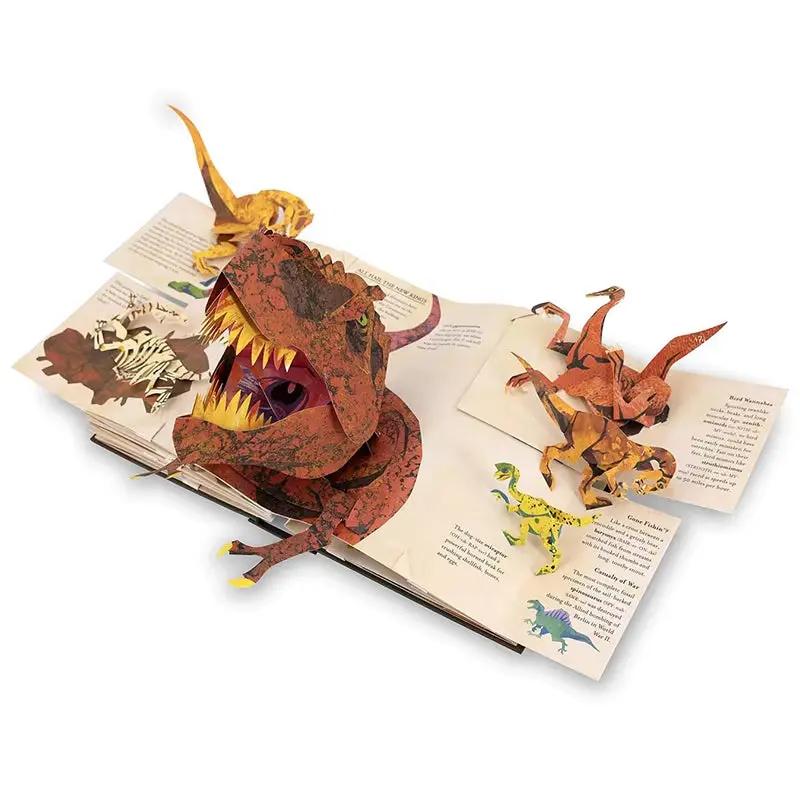 Encyclopedia Prehistorica Dinosaurs 3D Dinosaurs Model Book Kids Interest English Educational Picture Book Model Home Decoration