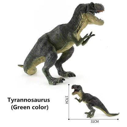 High Quality PVC Jurassic Dinosaurs World Action Figures Tyrannosaurus Brachiosaurus Rex Model Toy for Children Christmas Gifts