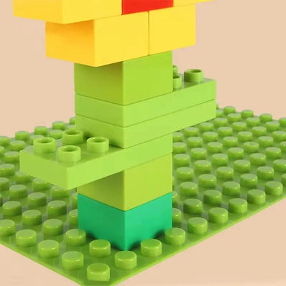 Marble Run Building Blocks Large Dinosaur Animals Slide Track Race Game Big Bricks STEM Educational Construction Toy Kids Gift