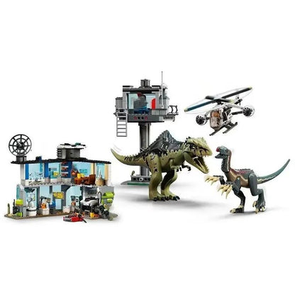 Southern Giant Beast Dragon Creative MOC RV Building Block Velociraptor DIY 76946 Model Brick Assembly Toy Gifts for Children