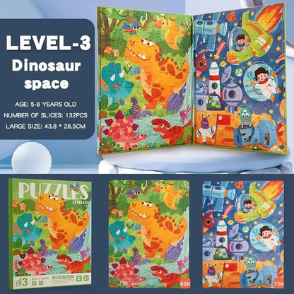 Children'S Magnetic Puzzle, Early Learning Toys for Infants and Toddlers, Magnetic Books, Montessori Education, Baby Gift