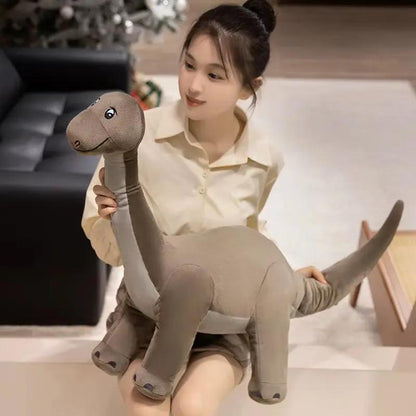 Simulation Fun Dinosaur Plush Doll Pillow Crocodile T-Rex Alligator Triceratops Plush Toy Home Decoration Gift for Children