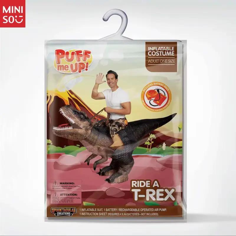 The Ultimate Halloween Party Costume: Inflatable Dinosaur Suit for Adults & Kids