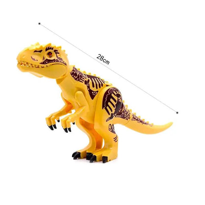 Brutal Raptor Building Jurassic Blocks World 2 MINI Dinosaur Figures Bricks Dino Toys for Children Dinosaurios Christmas
