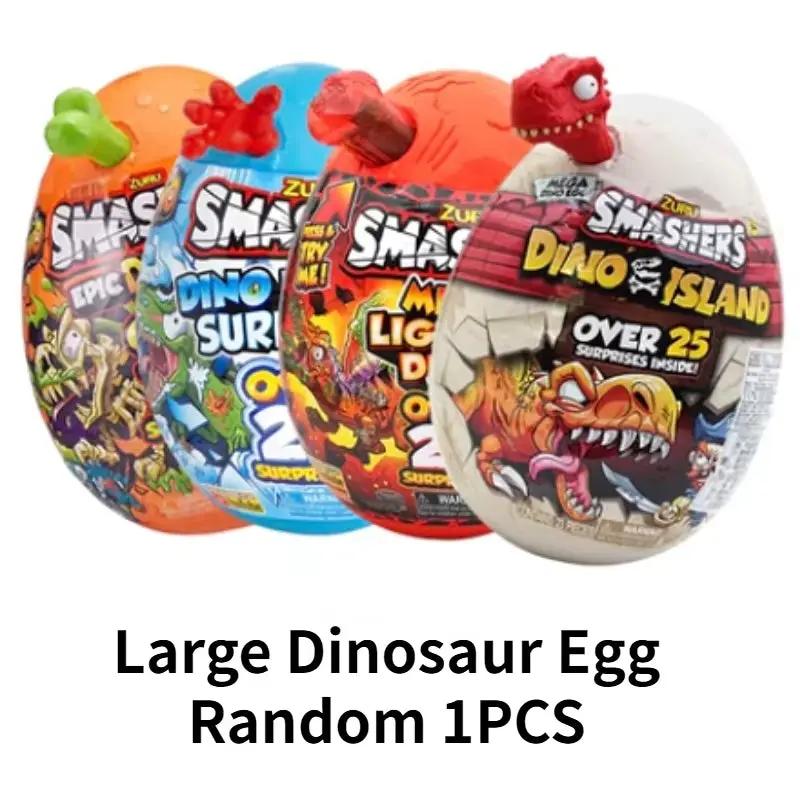New Surprise Doll Smashers Epic Dino Egg Collectibles Triceratops Series 3 Dino by ZURU with over 25 Surprises Gift for Boy