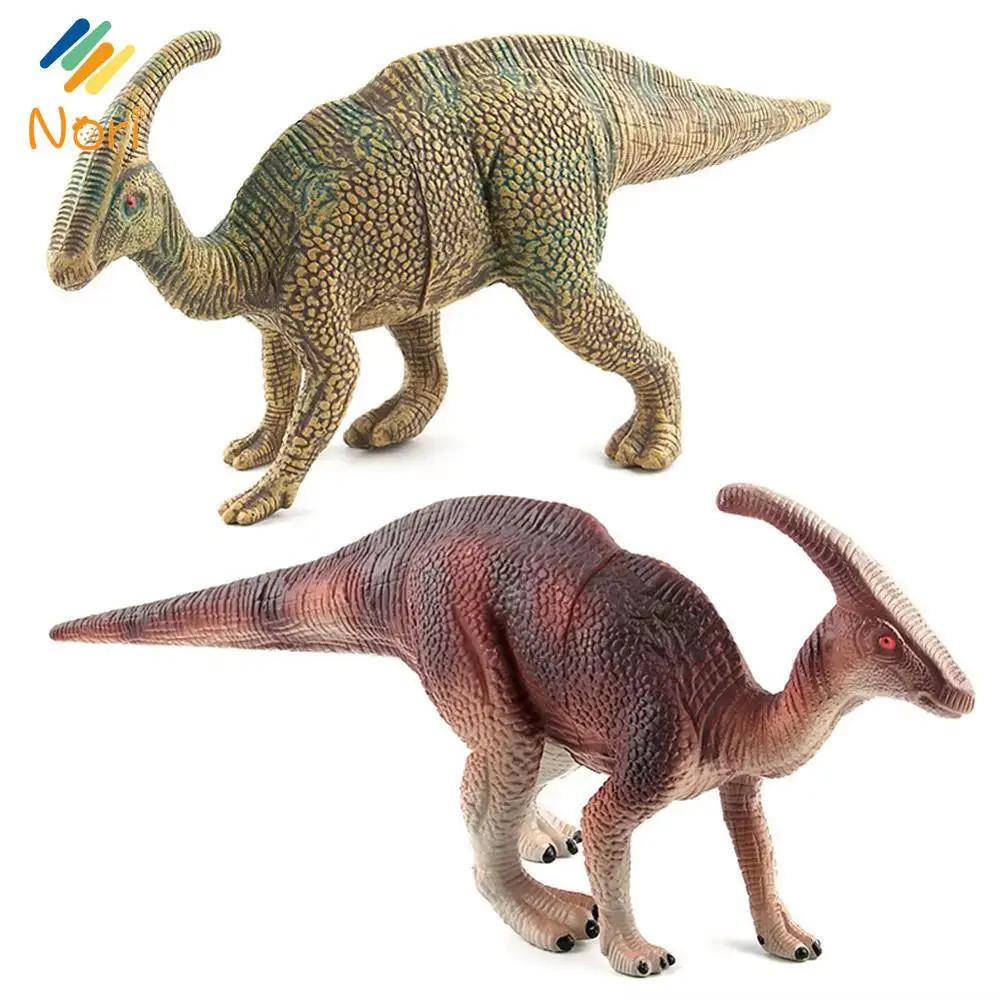 Nori Mini Simulated Dinosaur Toys Jurassic Tyrannosaurus Rex Model Triceratops Collection Figures