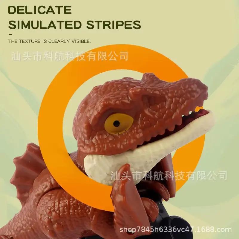 Finger Dinosaur Tyrannosaurus Rex Children'S Model Toy Bite Finger Dinosaur Activity Joint Dinosaur Boy Gift Toy