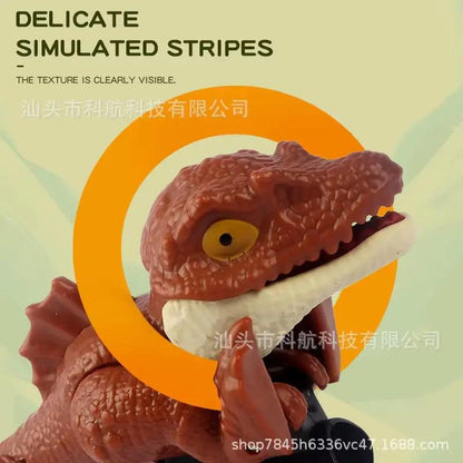Finger Dinosaur Tyrannosaurus Rex Children'S Model Toy Bite Finger Dinosaur Activity Joint Dinosaur Boy Gift Toy