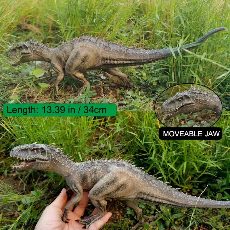 Spinosaurus Indominus Rex ,Stegosaurus Triceratops Velociraptor Tyrannosaurus Animals Model,Plastic Dinosaur Animal Figures