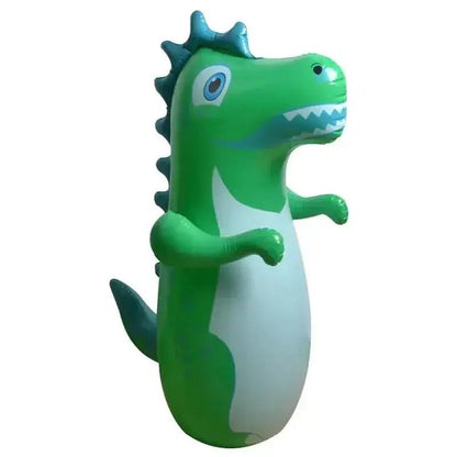 Children Adult Tumbler Boxing Inflatable Standing Punching Bag Boys Dinosaur Sport Toys Kids Activity Outdoors Game Gift