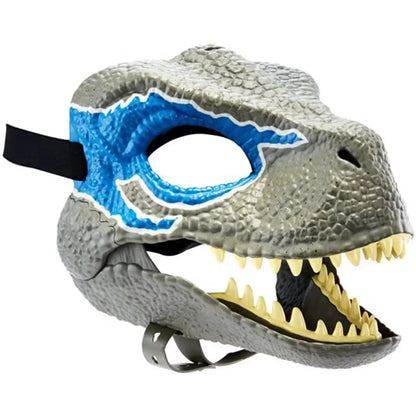 Christmas Cute Animal Tyrannosaurus Rex Mask Holiday Party Decoration Headgear Halloween Dinosaur Mouth Mask Mask