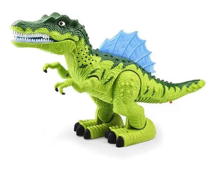 Dinosaur Toy Electric Walking Sound Light Tyrannosaurus Rex Large Animal Model Boy and Children'S Birthday Gift