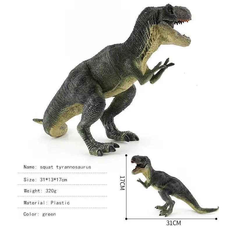 Simulation Dinosaur Toys Plastic Gorilla Toys Dinosaur Animals Model Brachiosaurus Plesiosaur Action Figures Kids Boy Gift