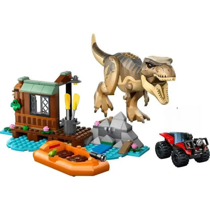 Compatible MOC Sets Dinosaur Park Movie Series Building Blocks T. Rex River Escape 76975 Assembling Children'S World Toys Gift