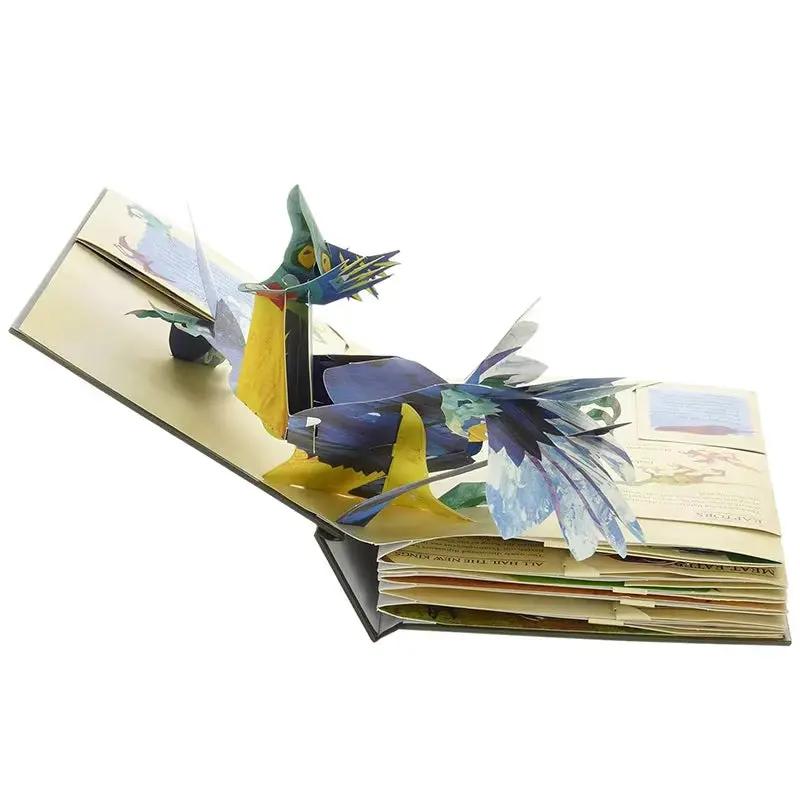 Encyclopedia Prehistorica Dinosaurs 3D Dinosaurs Model Book Kids Interest English Educational Picture Book Model Home Decoration