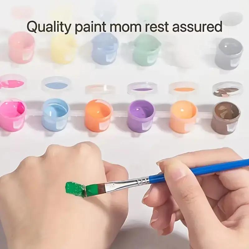 6/8Pcs DIY Painted Graffiti Dinosaur White Embryo Animals Model Children'S Educational Handmade Painting Colorful Dinosaur Toys