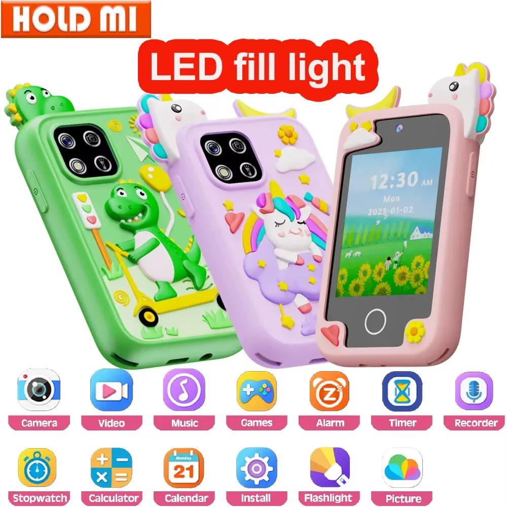 New Mini Phone Children Toy Musical Unicorn Dinosaur Baby Mobile Camera MP3 Player Educational Toys Kids Christmas Birthday Gift