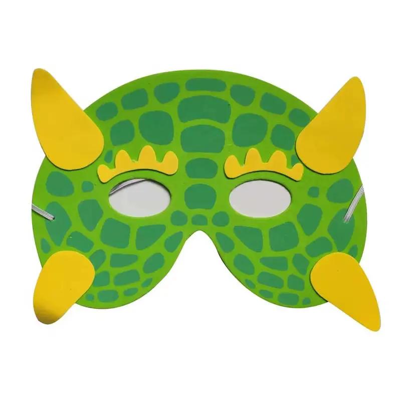5PCS Funny Kids Mask Role Playing Dino Dinosaur Theme Party Supplies Cosplay Dress up Juegos De Fiesta Kinder Speelgoed