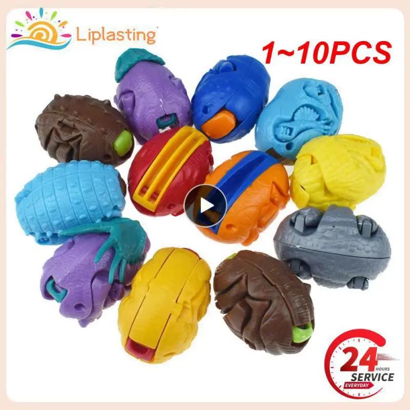 Creative Anime Deformation Toy Carbot Egg Automatic Transform Dinosaur Egg Boys Deformation Robot Tyrannosaurus